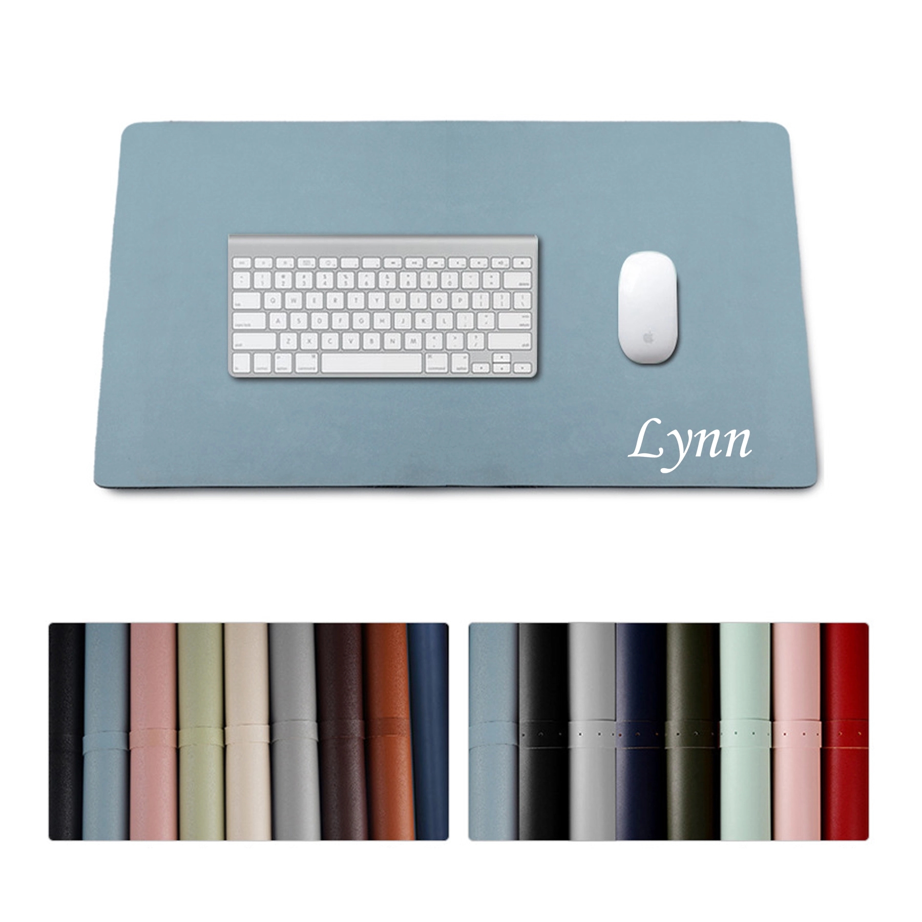 Double-Sided Leather Pu Mouse Pad 1