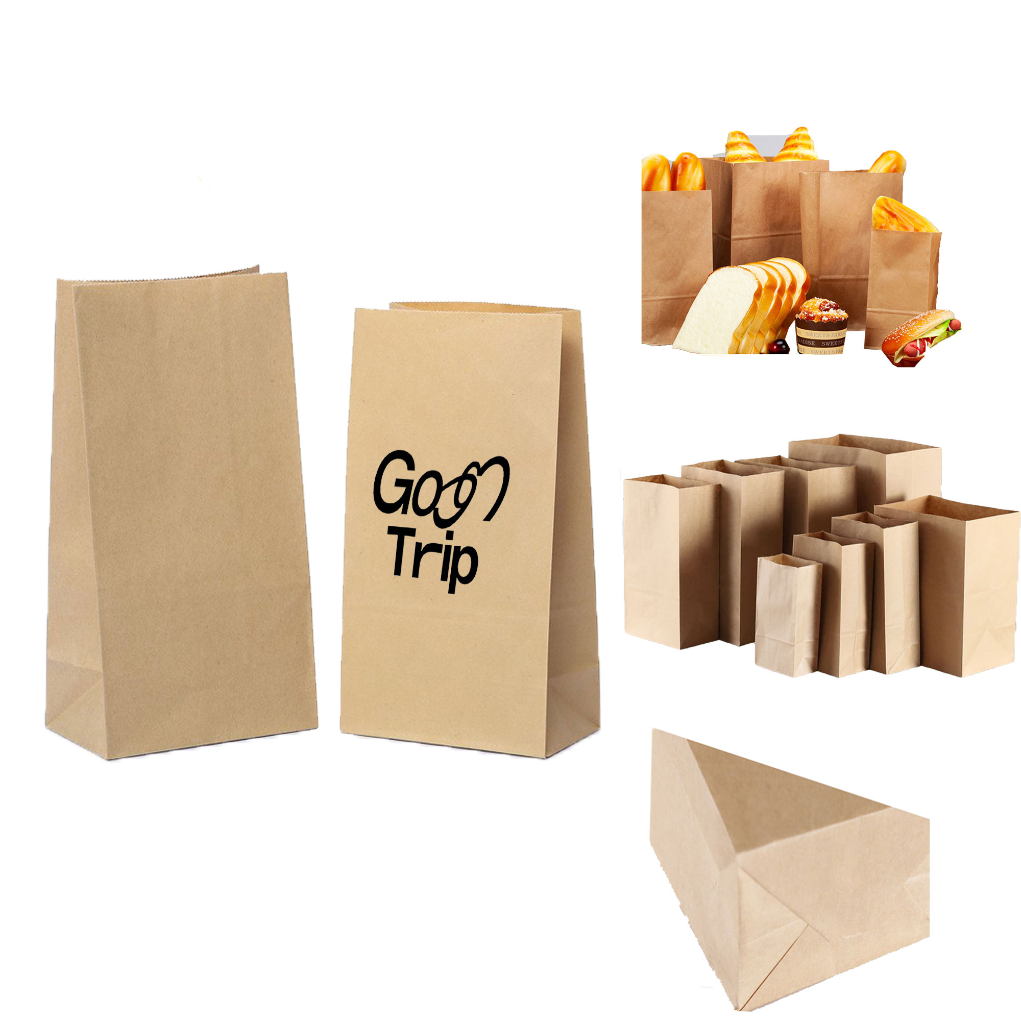 Kraft Paper Grocery Bag 5