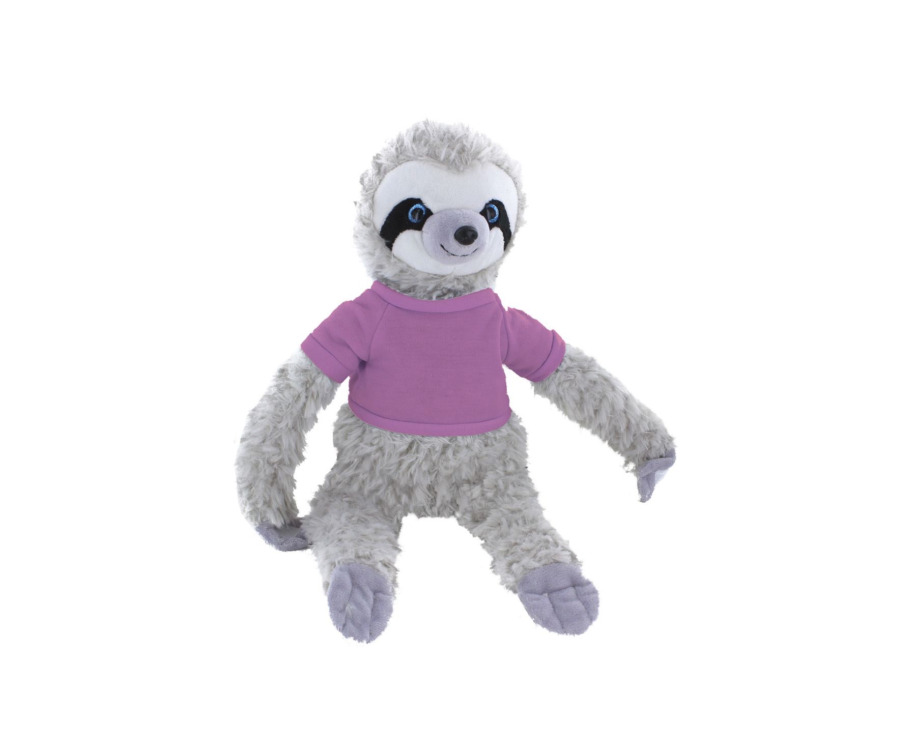 soft plush Sloth with t-shirt 7