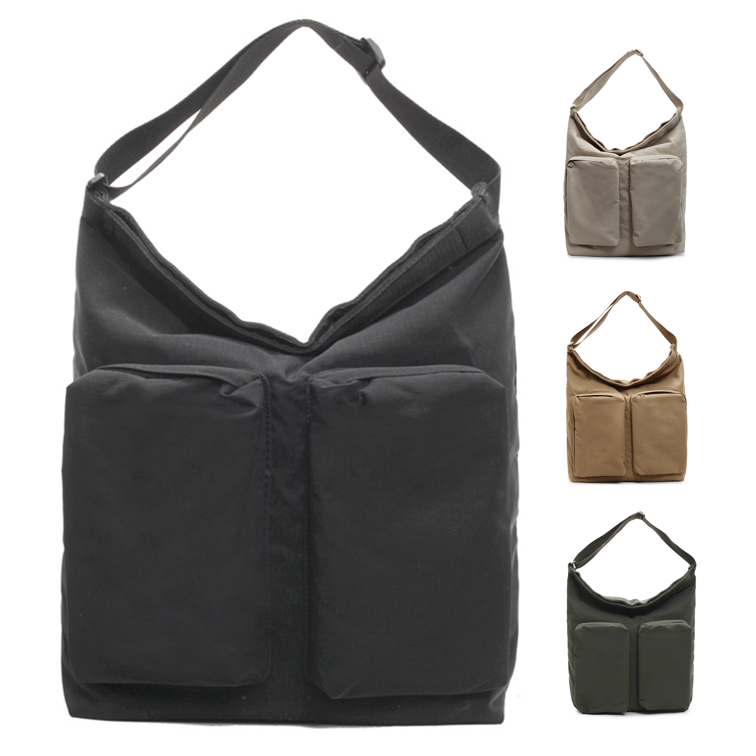 Large Capacity Nylon Crossbody Shoulder Bag 5