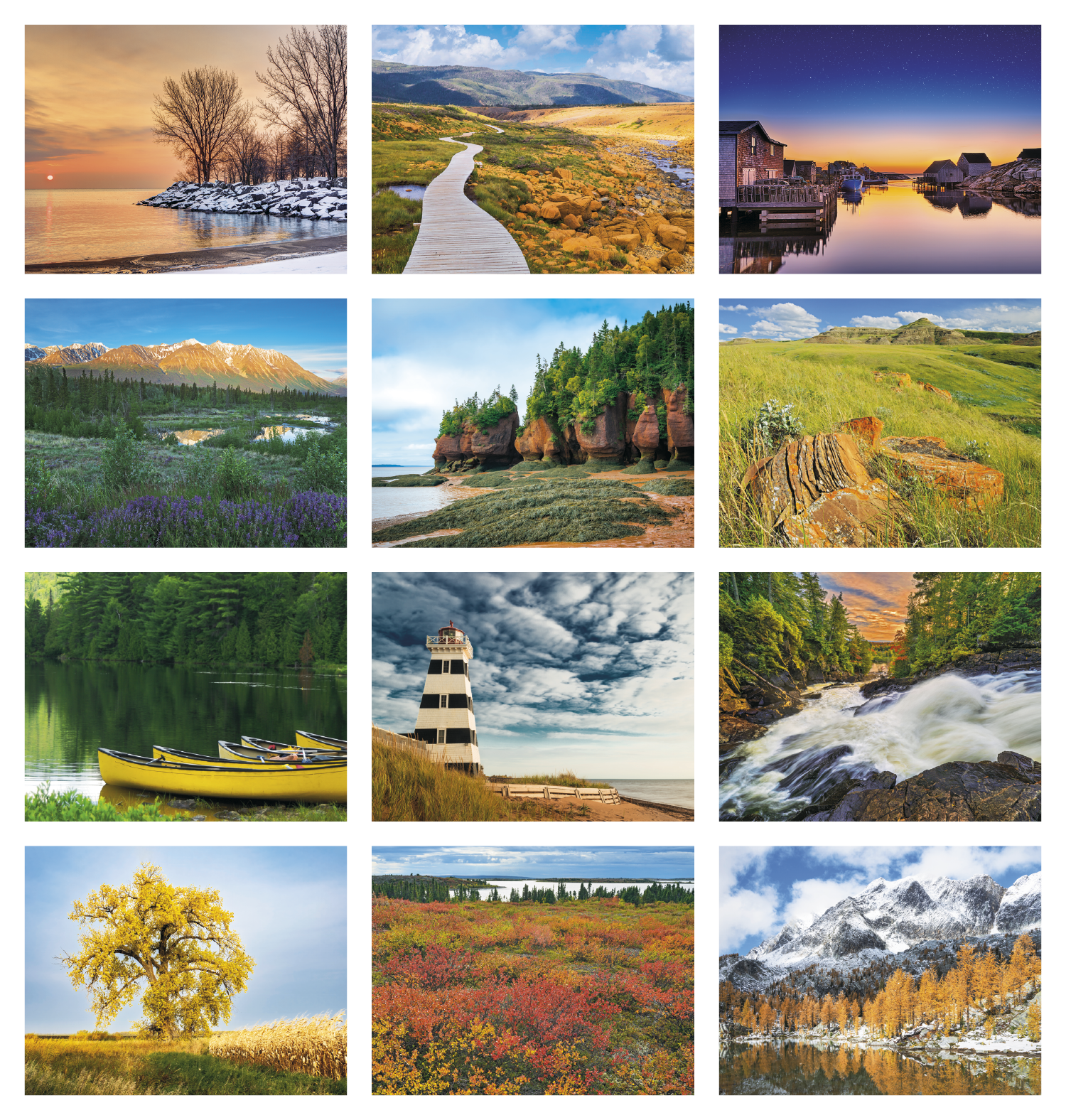 Good Value™ Scenic Canada - Stapled Calendar 37