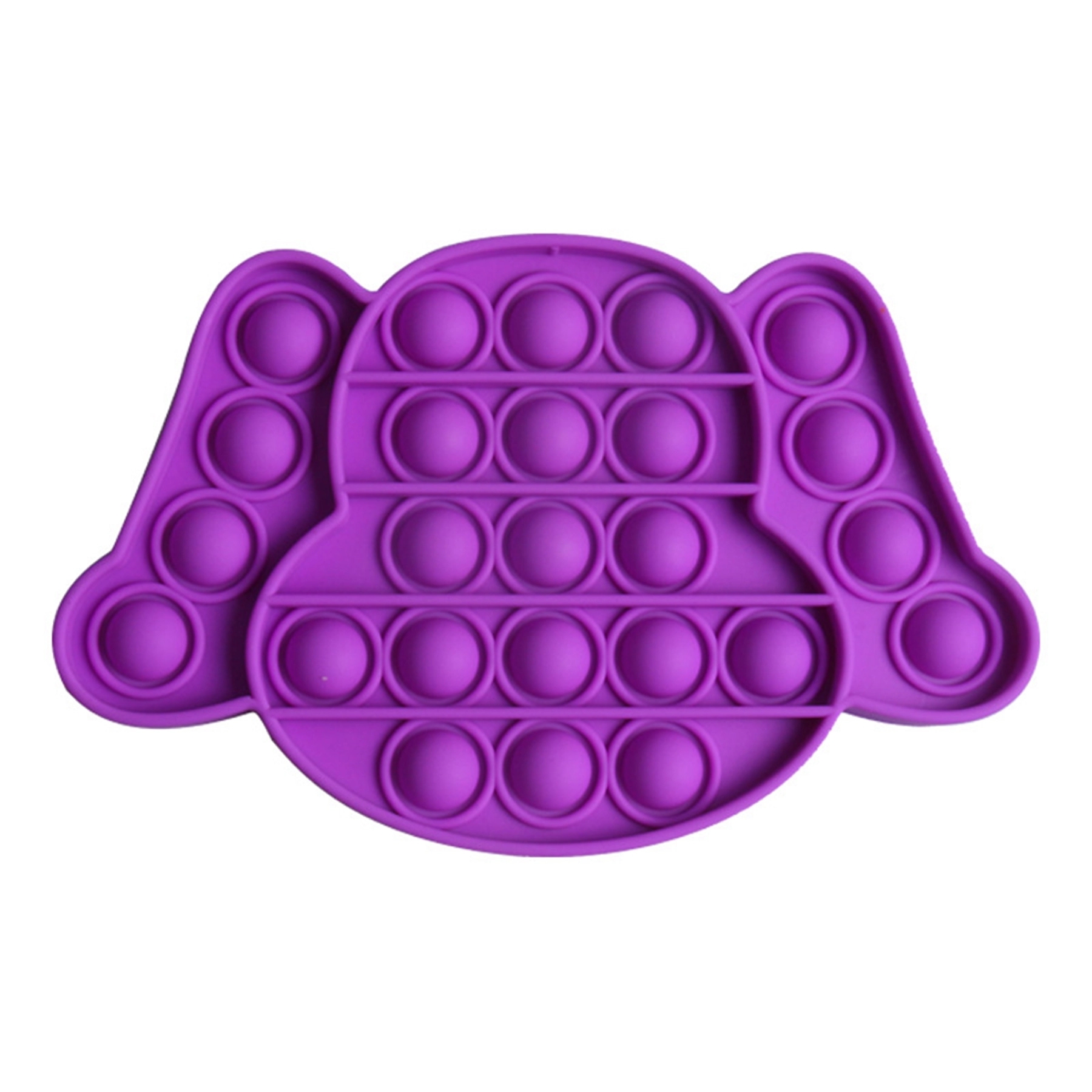 Dog Shaped Silicone Push Pop Bubble Toy 5