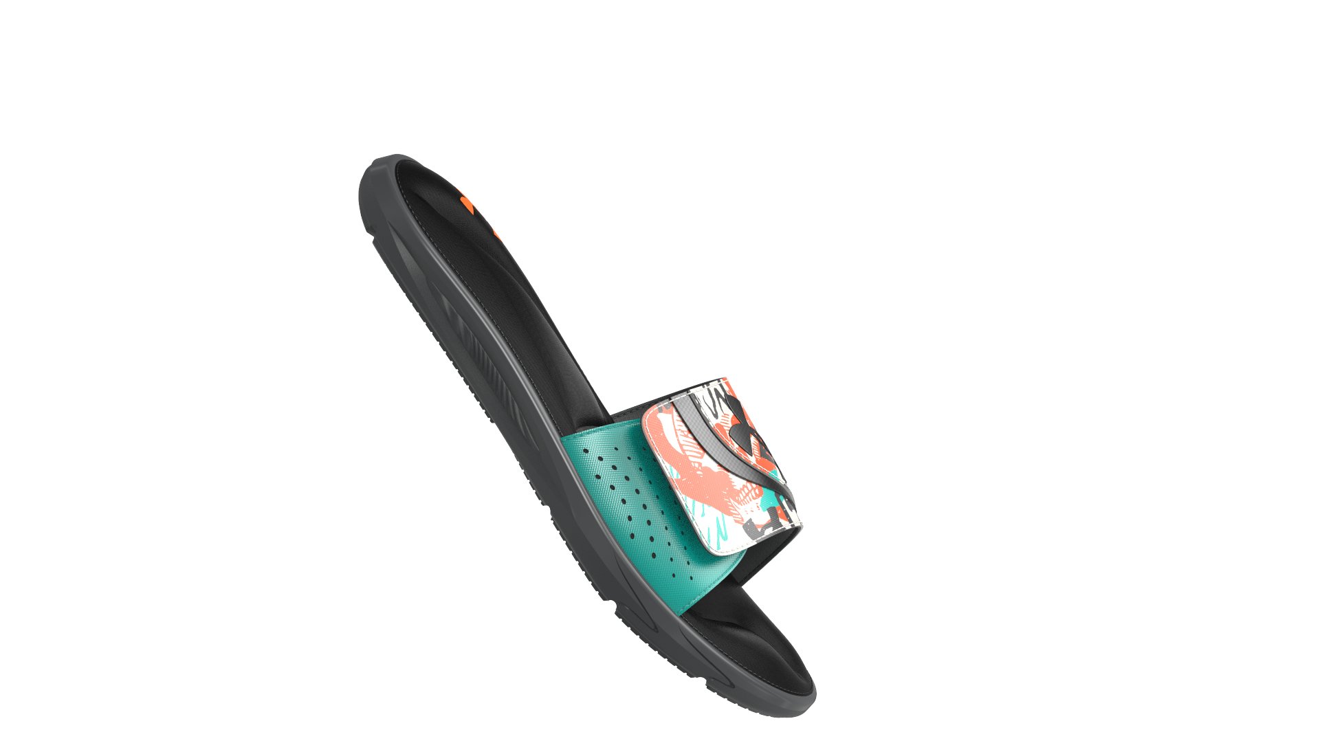 Men's UA Ignite VI Graphic Strap Slides  21