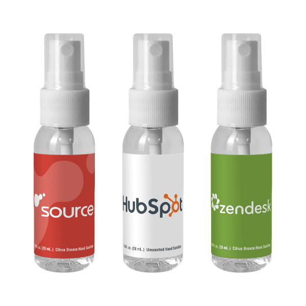 1 oz. Bullet Sanitizer Spray 12