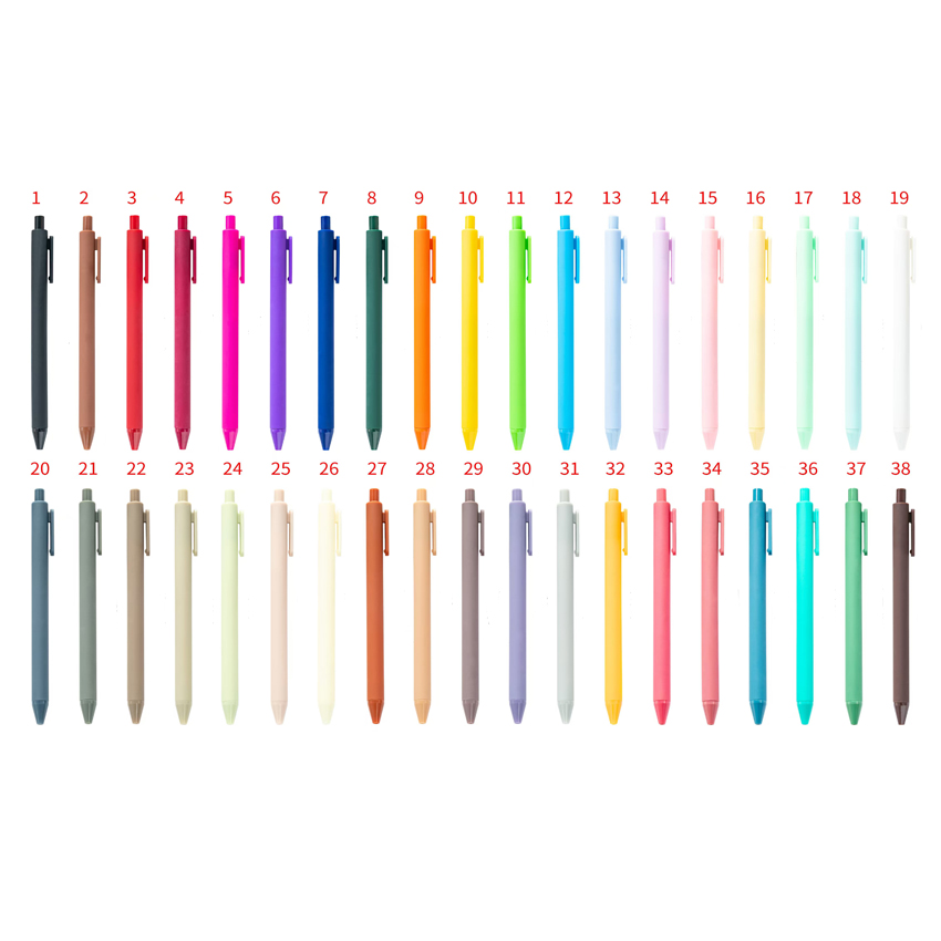 Colorful Plastic ballpoint Pens 21