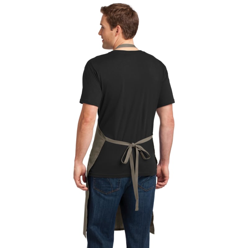 Port Authority Easy Care Extra Long Bib Apron With Stain Release. 39