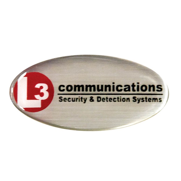 Express Vibraprint® Round Labels w/ Dome (Various Sizes)