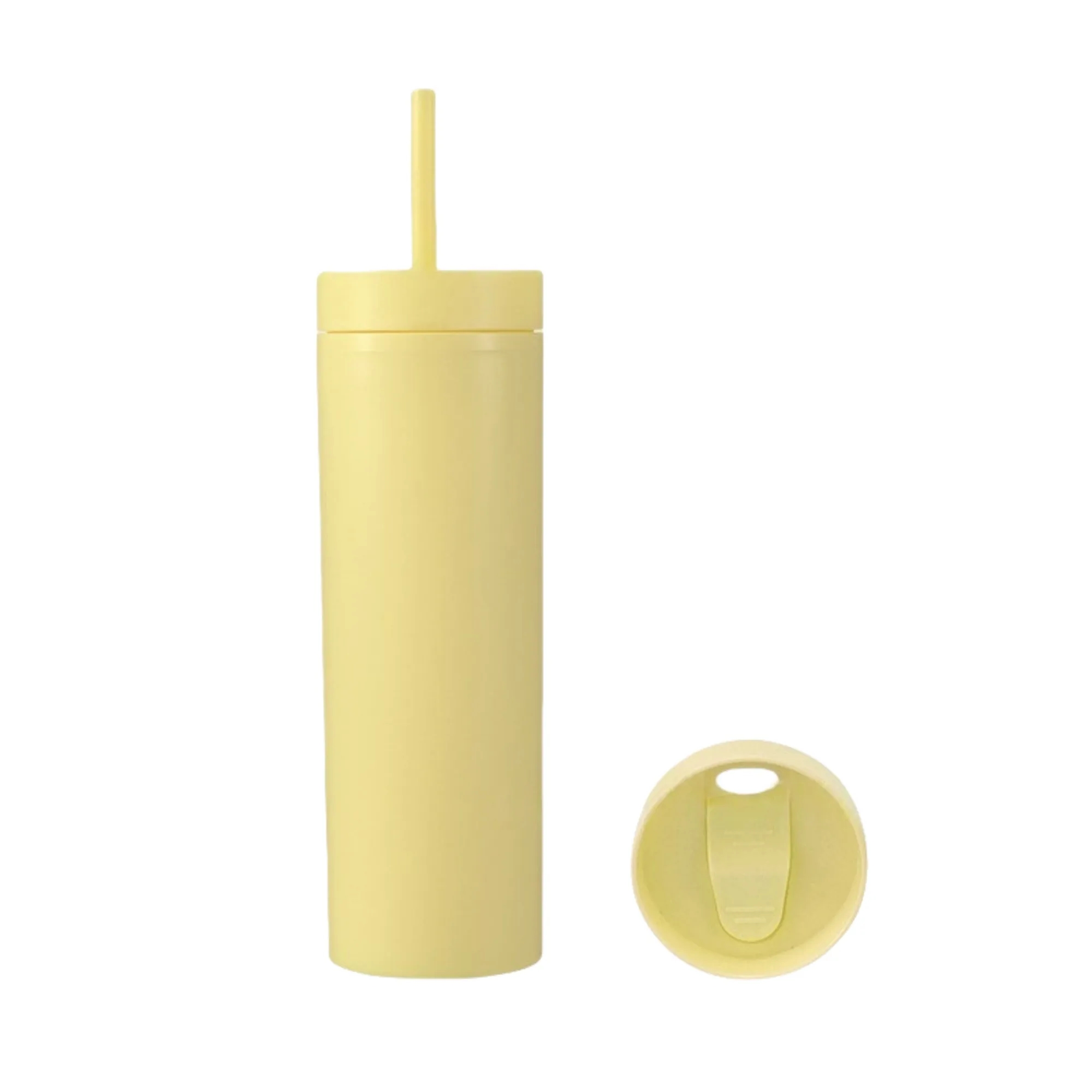 16oz Matte Straight Straw Cup 17