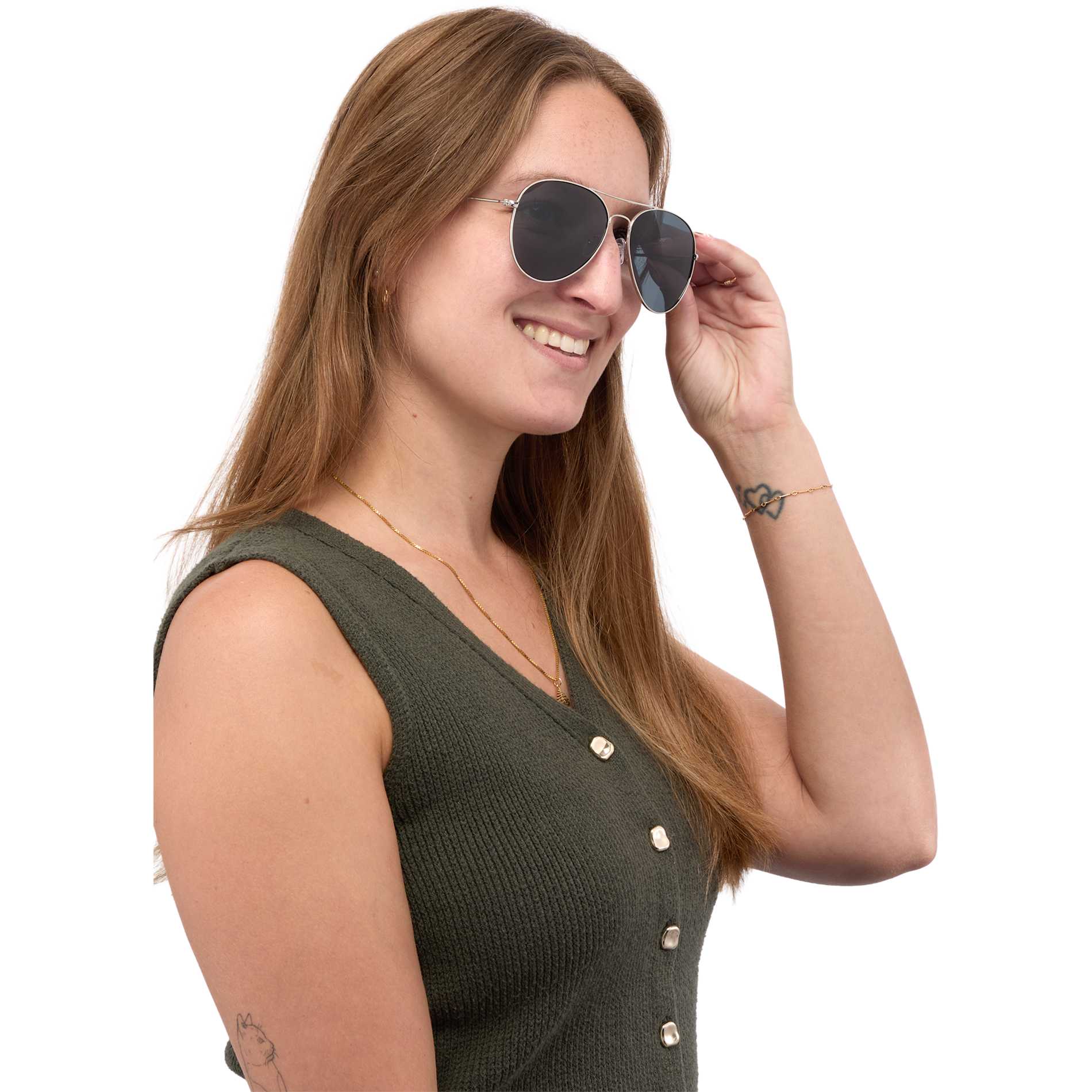 Stunkel Recycled Aviator Sunglasses 7