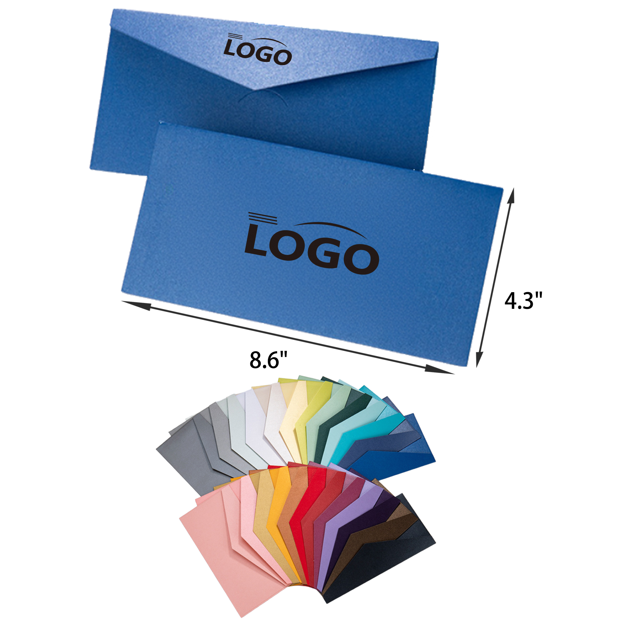 Personalized Colorful Envelope Greeting Card 2