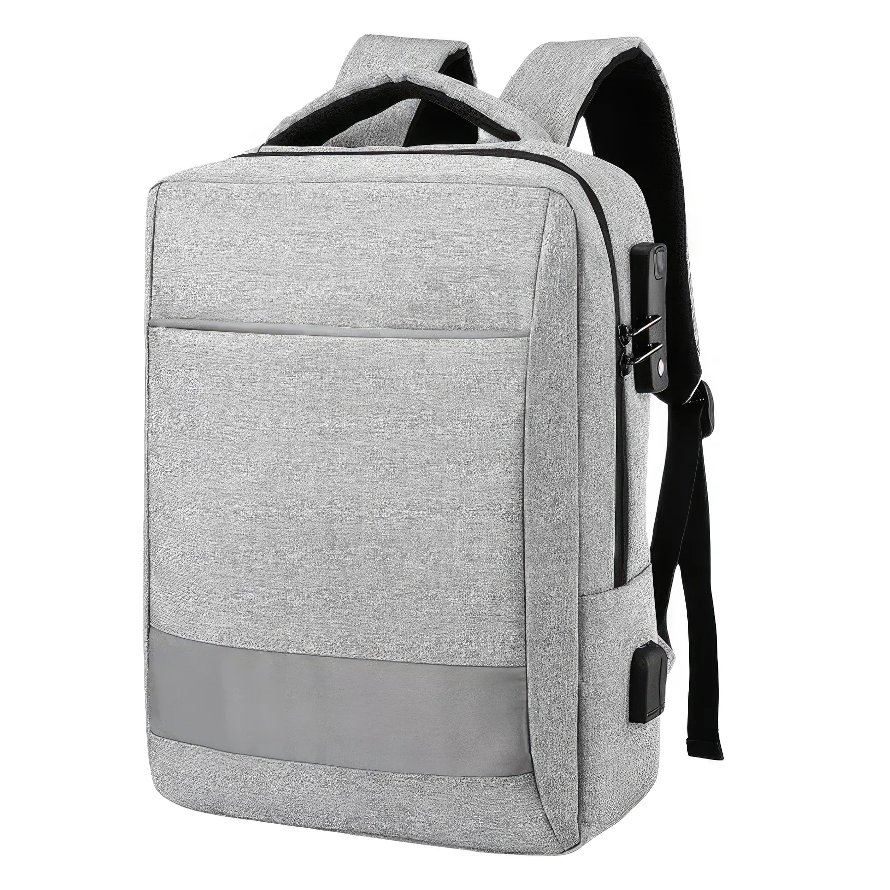 Travel Business School Laptop Backpack with USB Port 3