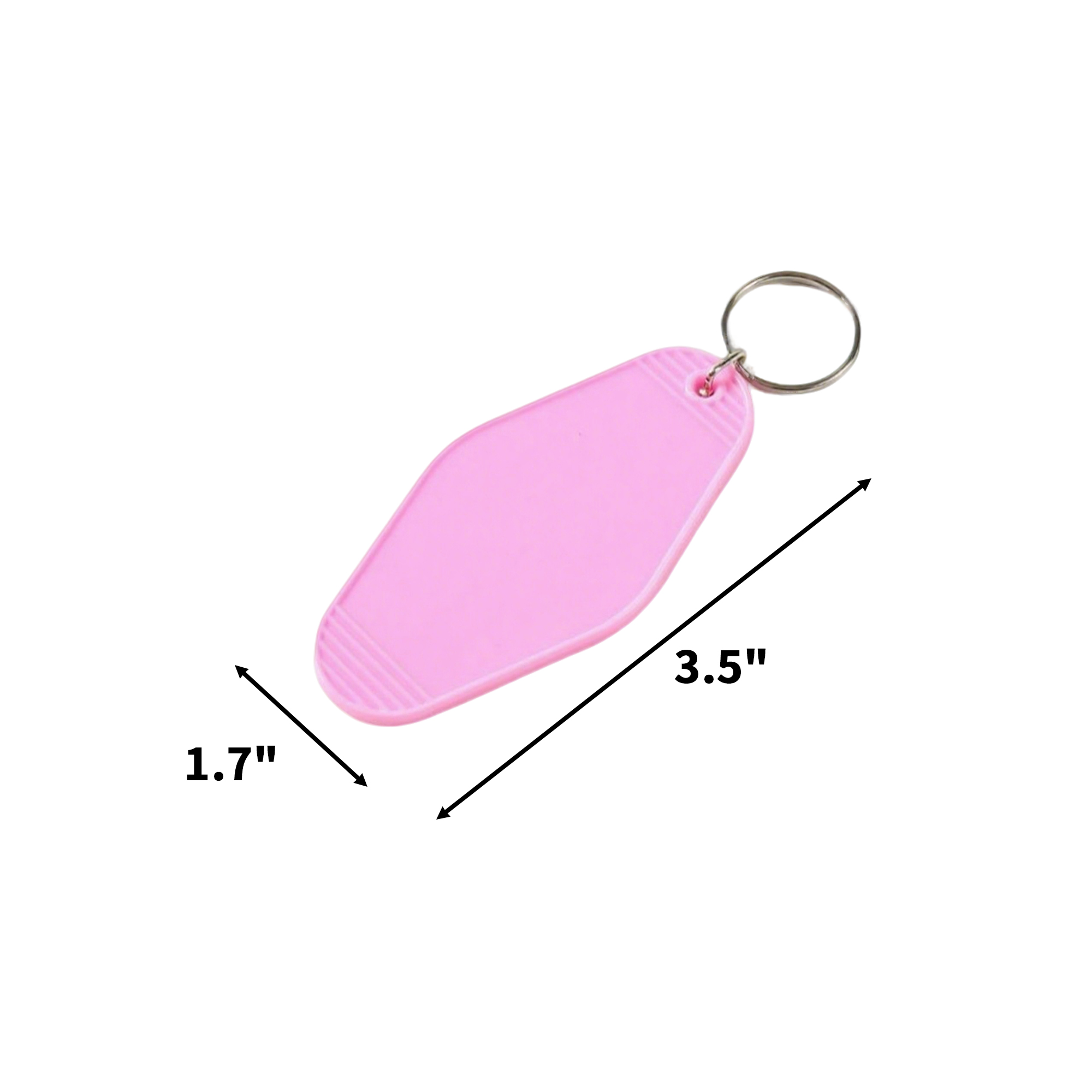 Diamond Shape Plastic Key Tag 1