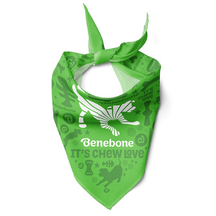 Large BanDoggies® LUX Pet Bandana