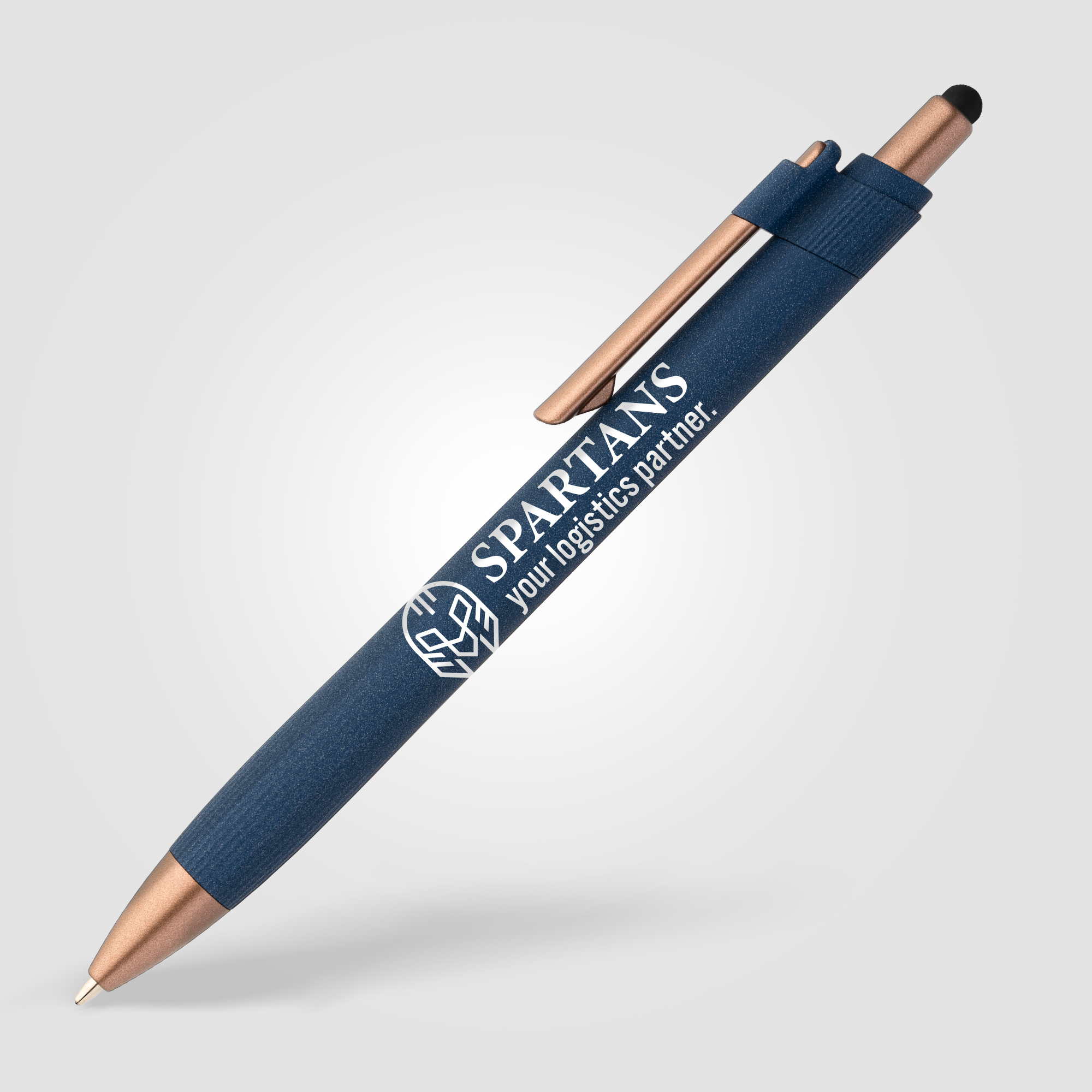 York Recycled Plastic Bronze Trim Stylus Ballpoint Pen 5