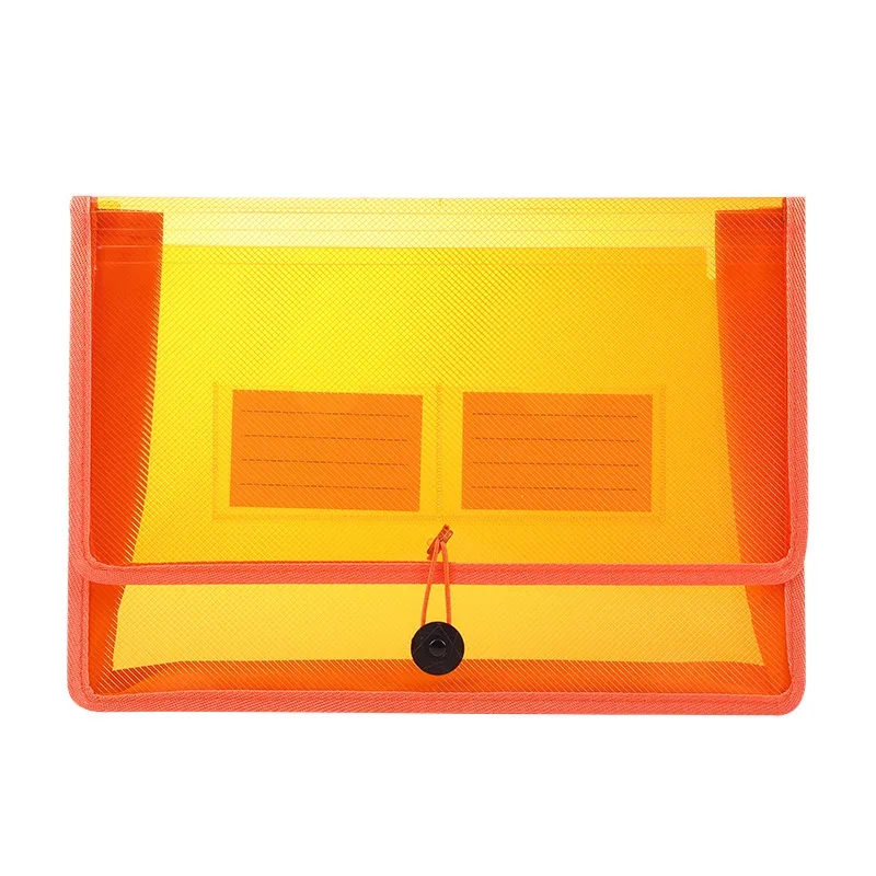 A4 Popper Wallet Plastic Folder Poly Pockets Envelope 5