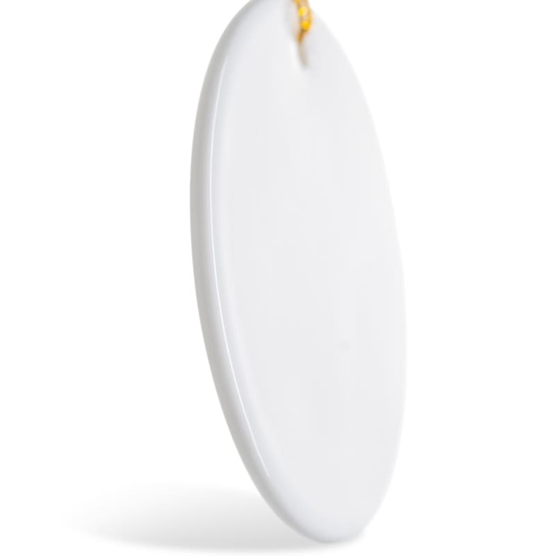 Full Color Ceramic Christmas Ornament 5