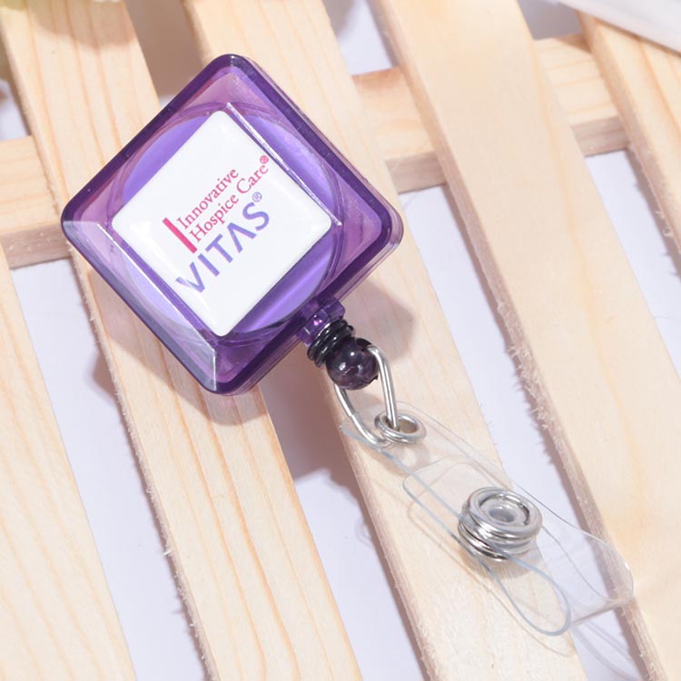 Square Shape Badge Reel 2