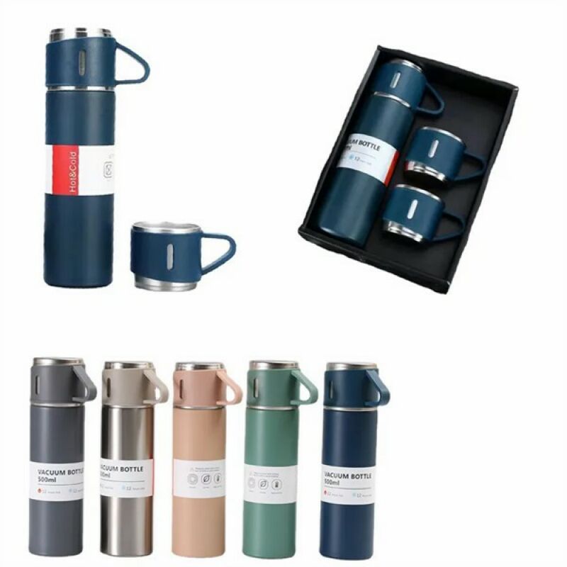 Vacuum Insulated Bottle with Cup