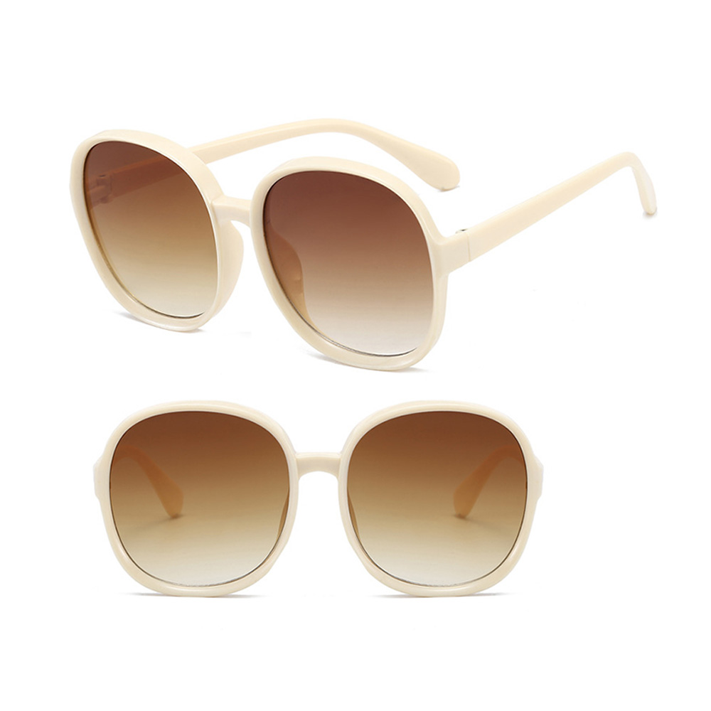 Big frame round retro sunglasses 7