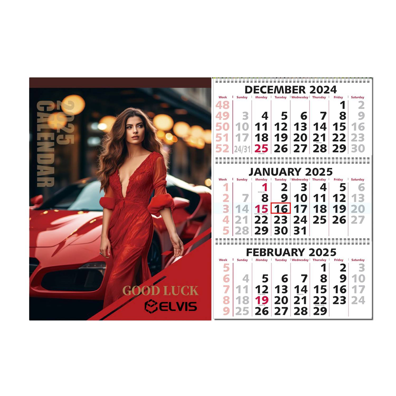 2025 Customized Calendar 1