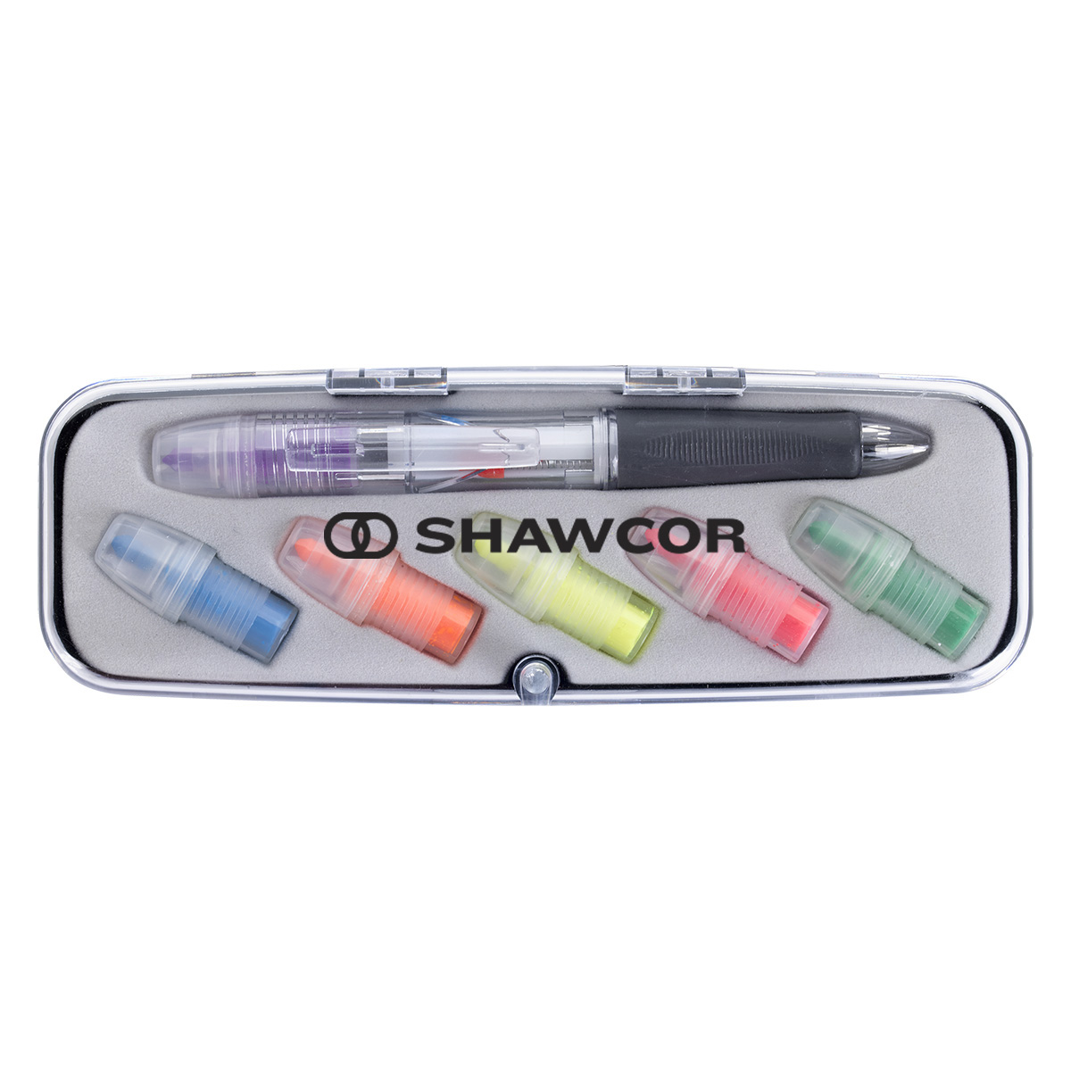 Tri-Color Pen and Highlighter Set 4