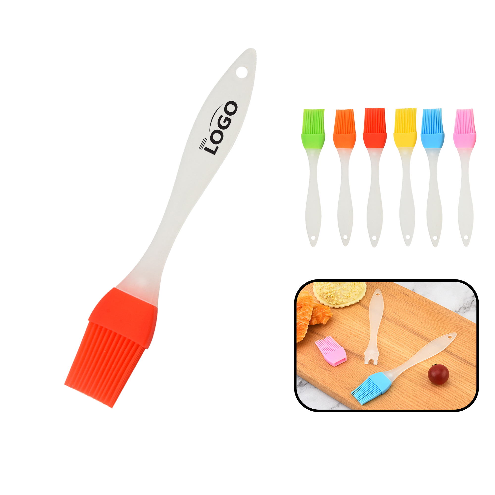 MOQ 50 PCS Silicone Basting Brush 1