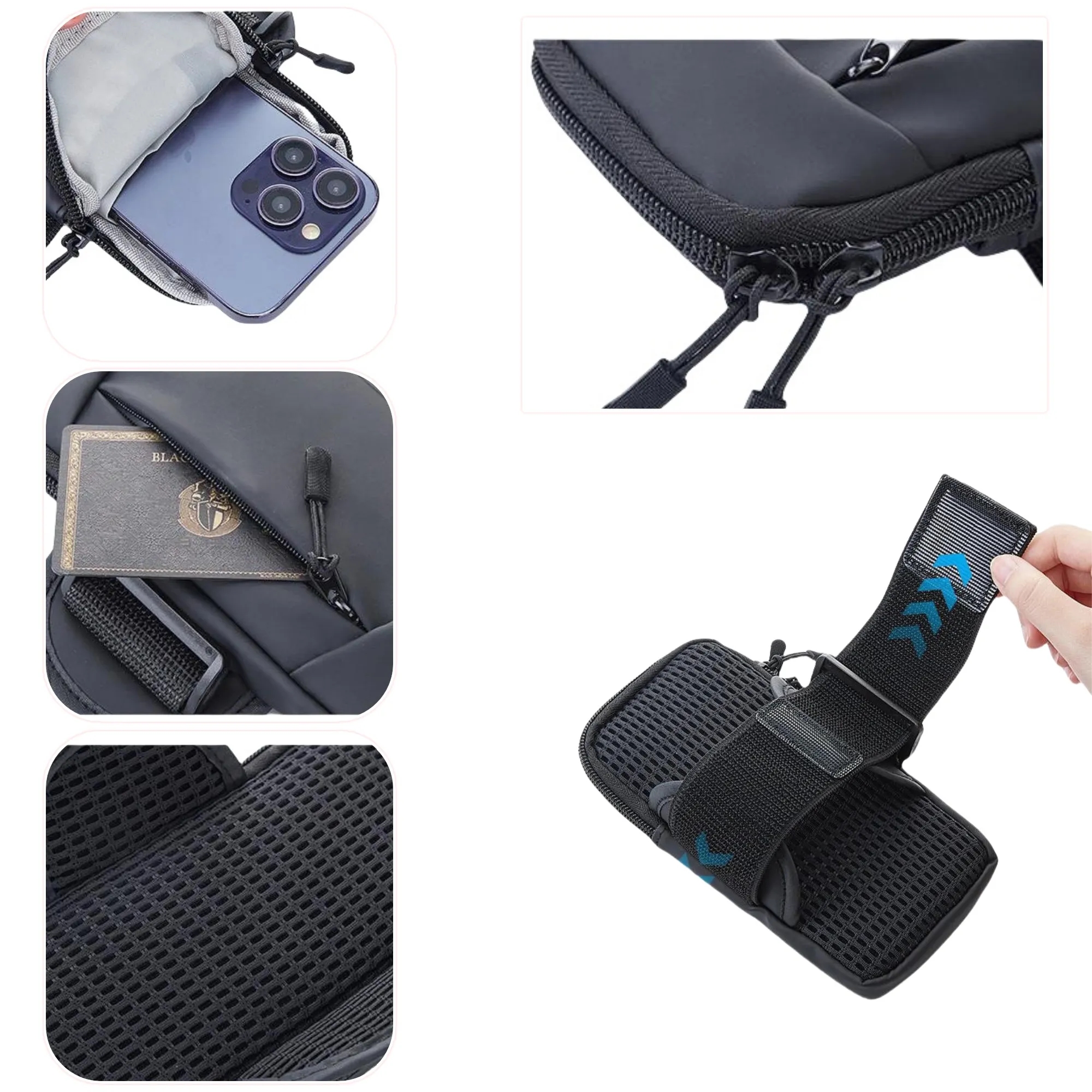 Running Armband Phone Holder Sweatproof Lightweight 2
