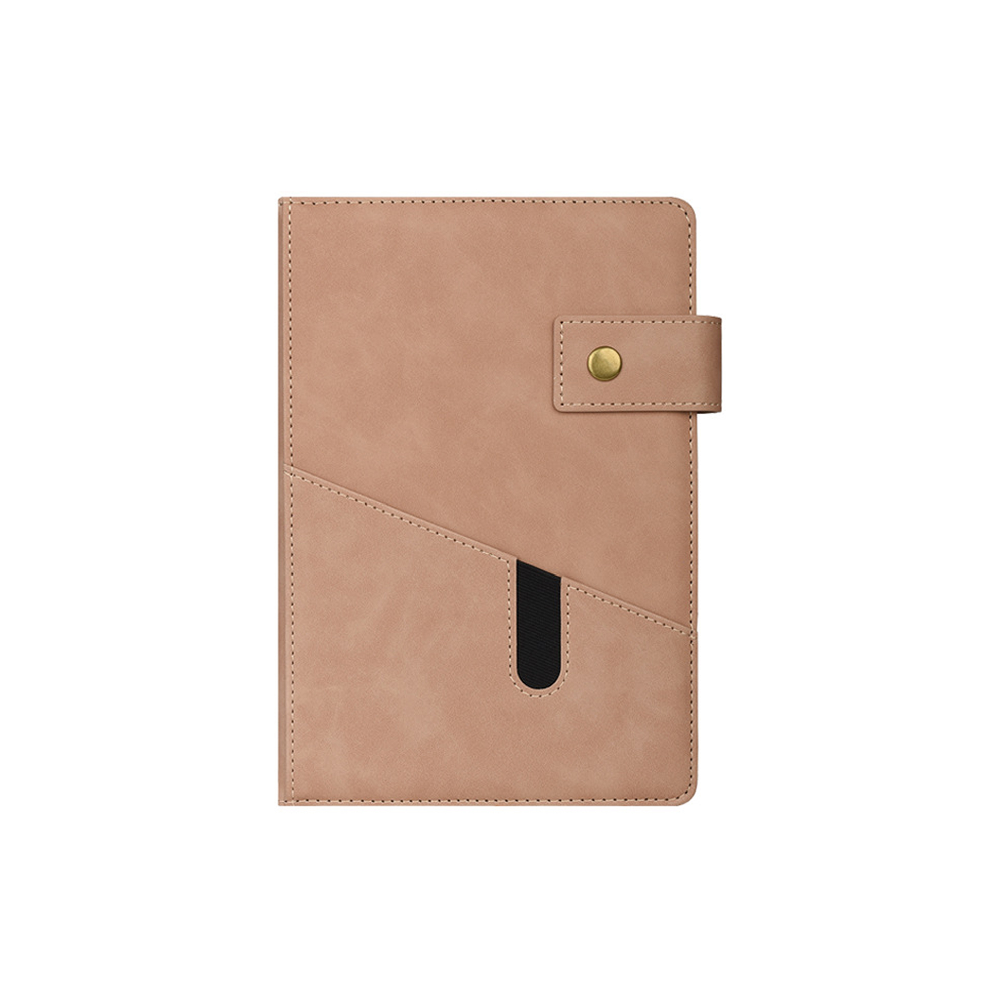 Premium Cover Notebook With Front Pocket A5 8.4" x 5.9" 3