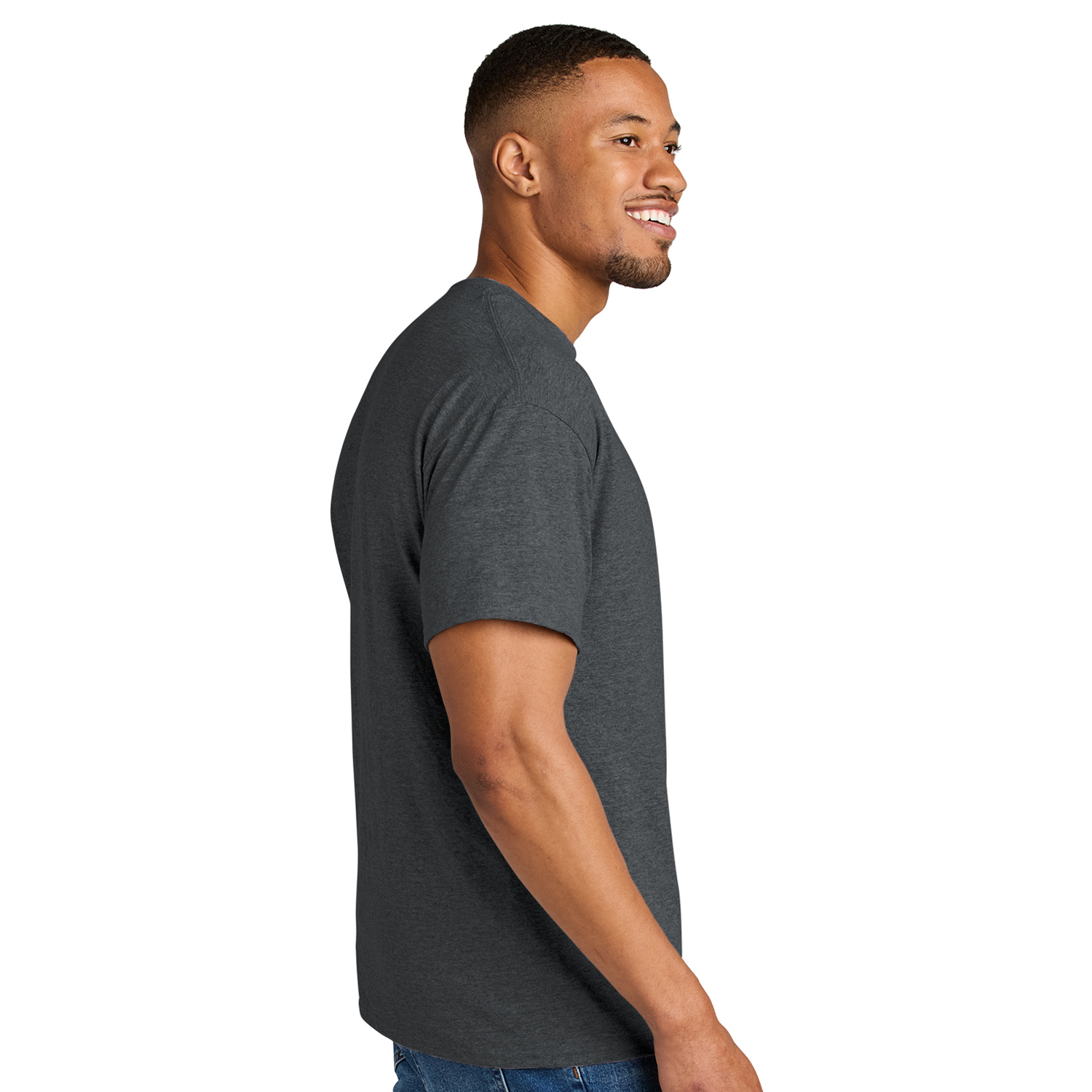 American Apparel ® Tri-Blend Unisex Track T-Shirt 4