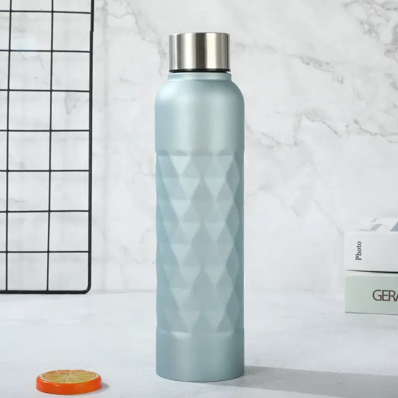 33.3Oz Stainless Steel Rhombus Water Bottle, custom water bottle with logo imprint 12