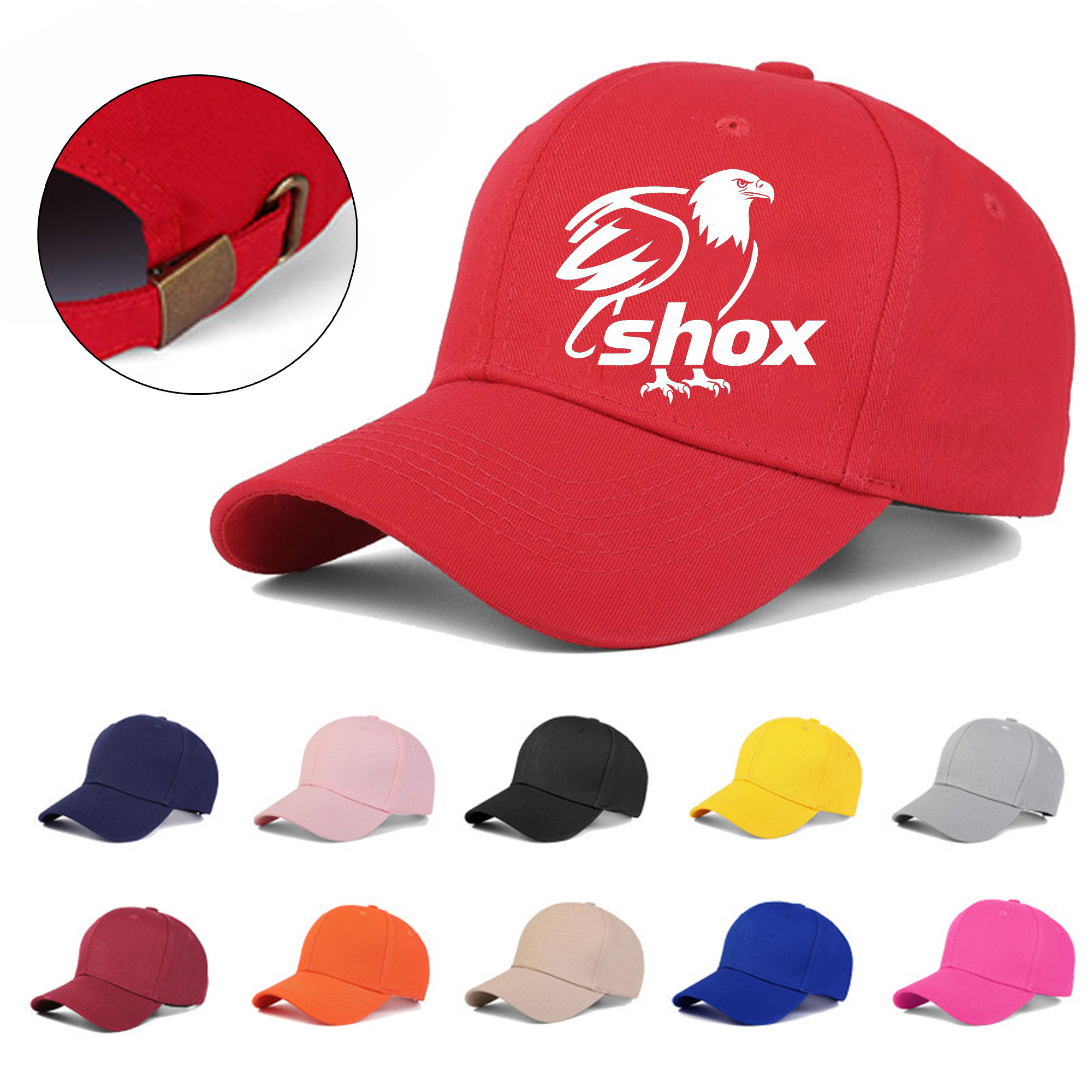 100% Cotton Breathable Baseball Cap MOQ 20 14