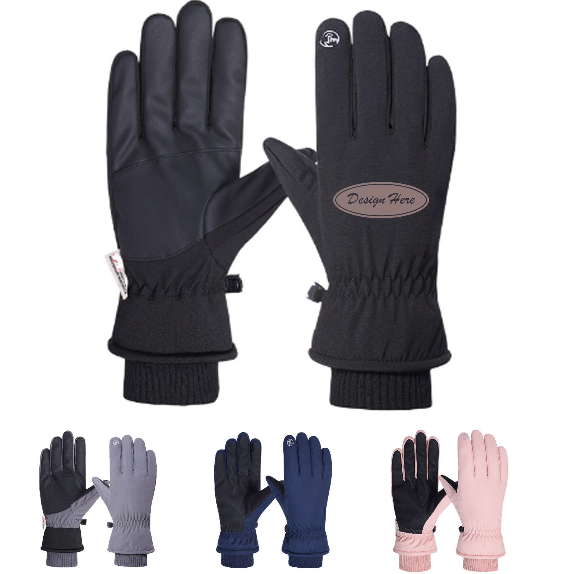 Insulated Waterproof Ski Gloves ?C Windproof & Touchscreen Compatible 3