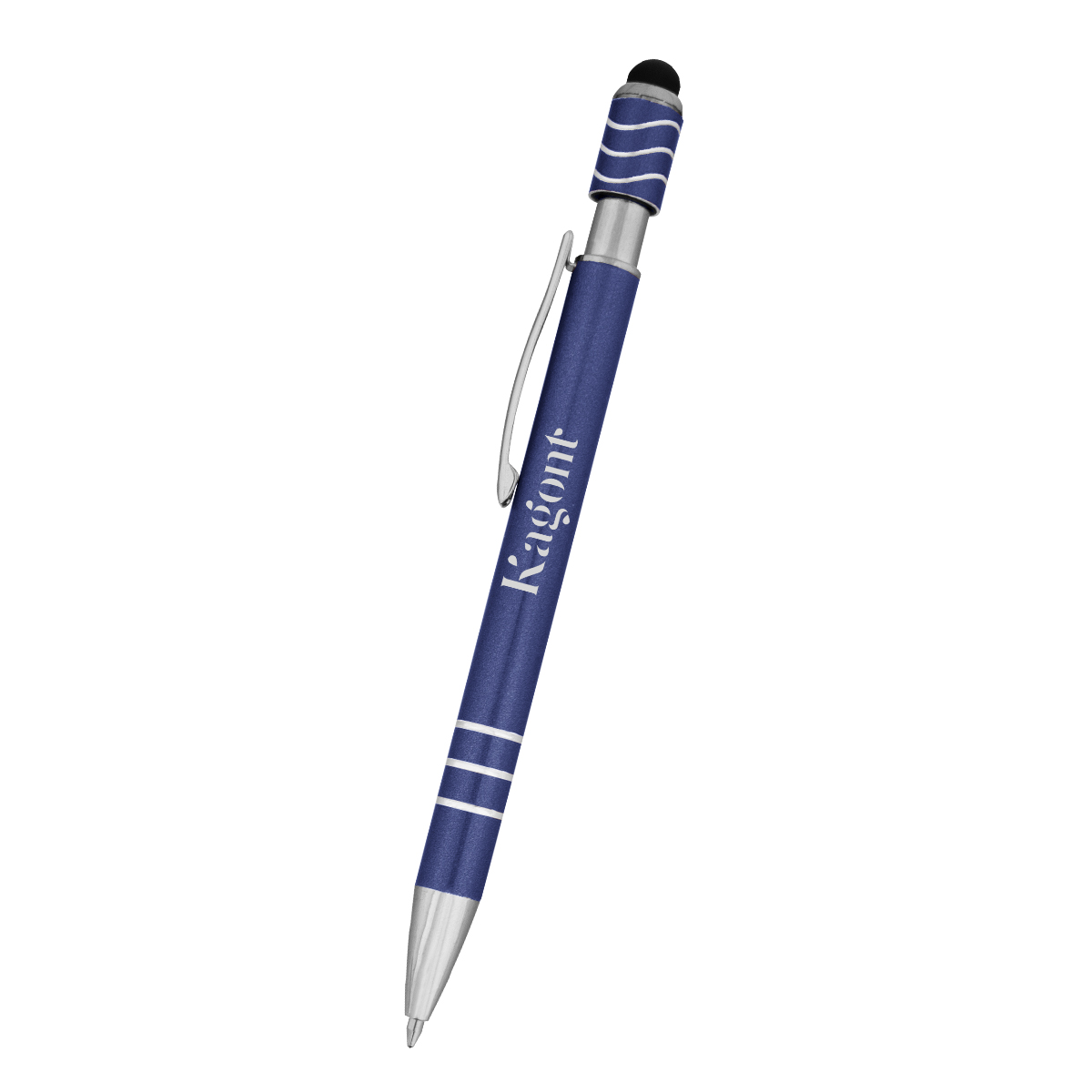 Spin Top Pen With Stylus 11