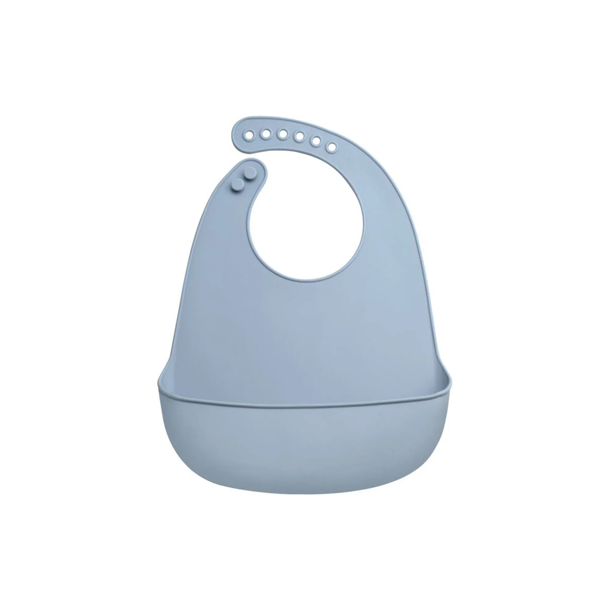 6 Buckle Silicone Baby Bib 12