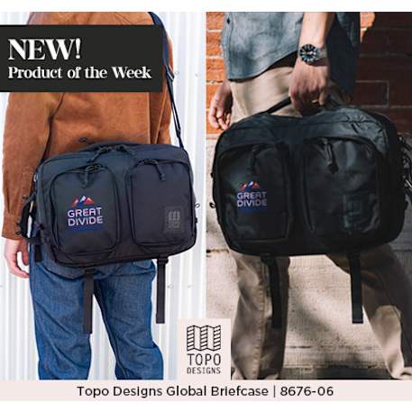 Topo Recycled Global Briefcase 22