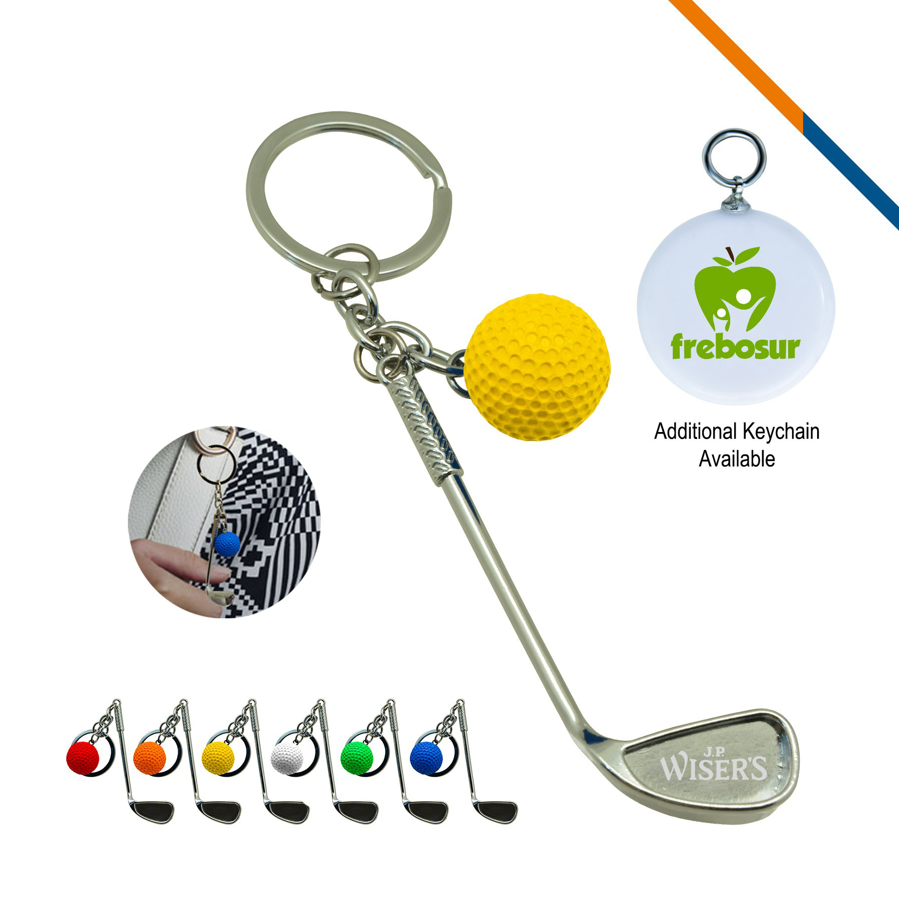 Torrie Golf Clubs Keychain 5