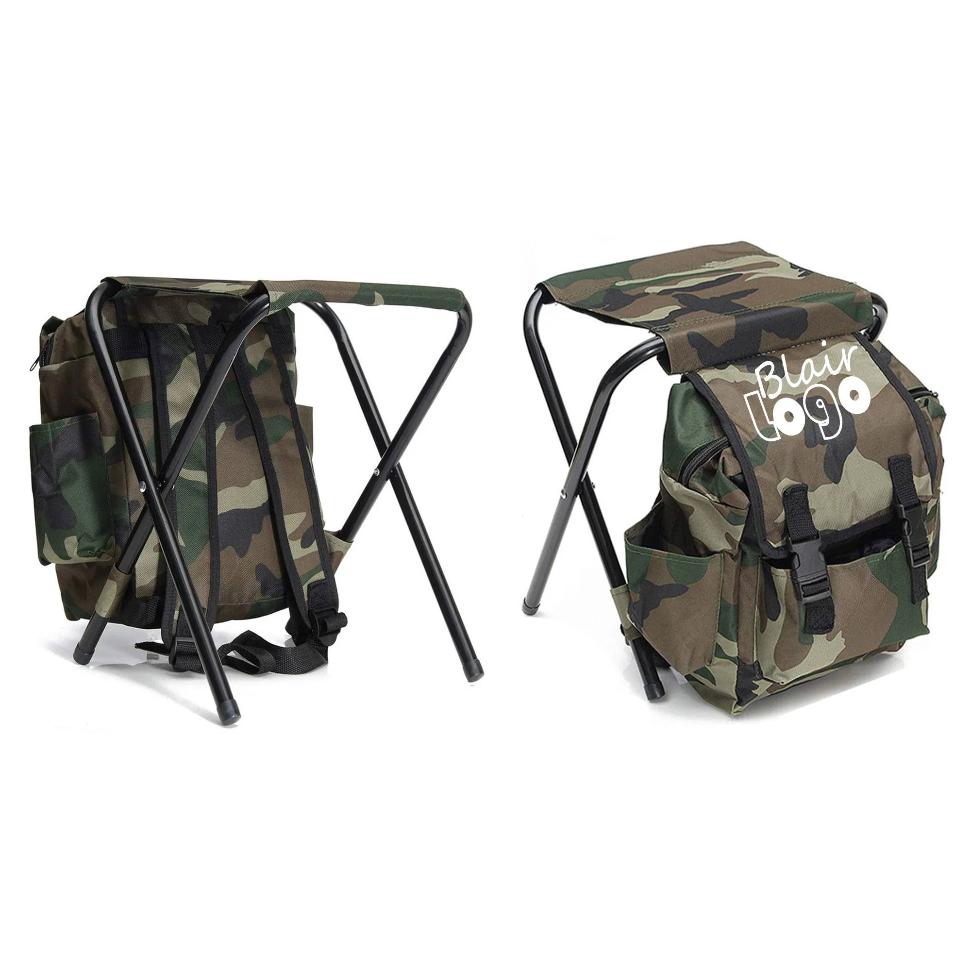 Portable Hiking Backpack Stool 3