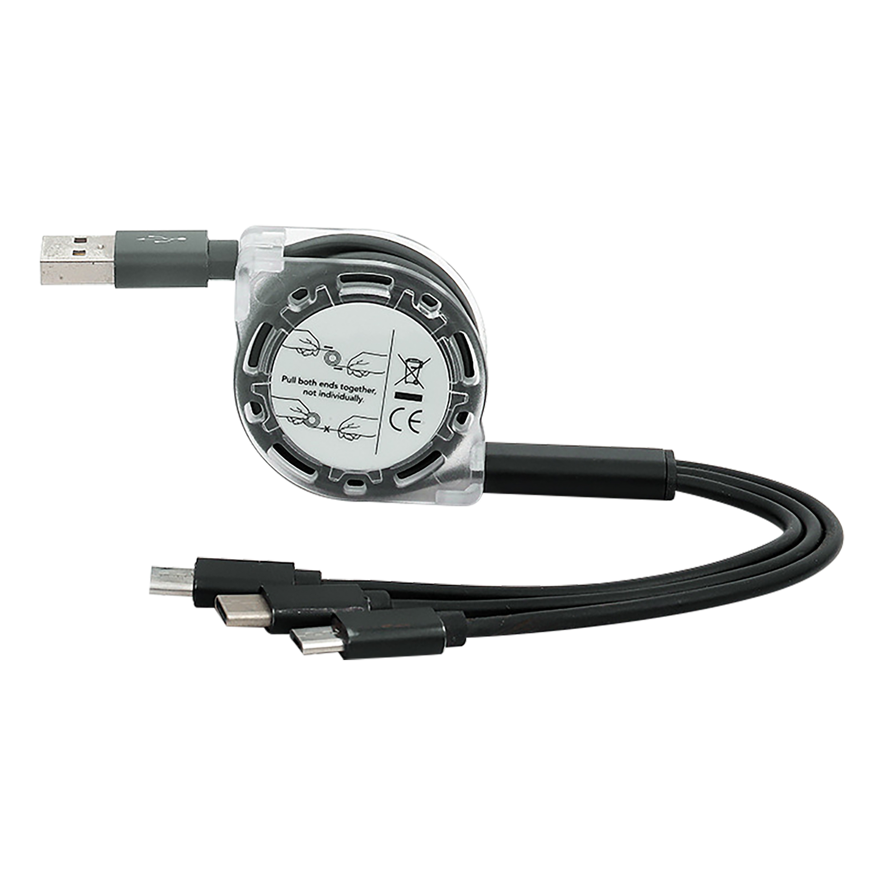 3-in-1 Multi Device Charger and USB Charging Cable 9