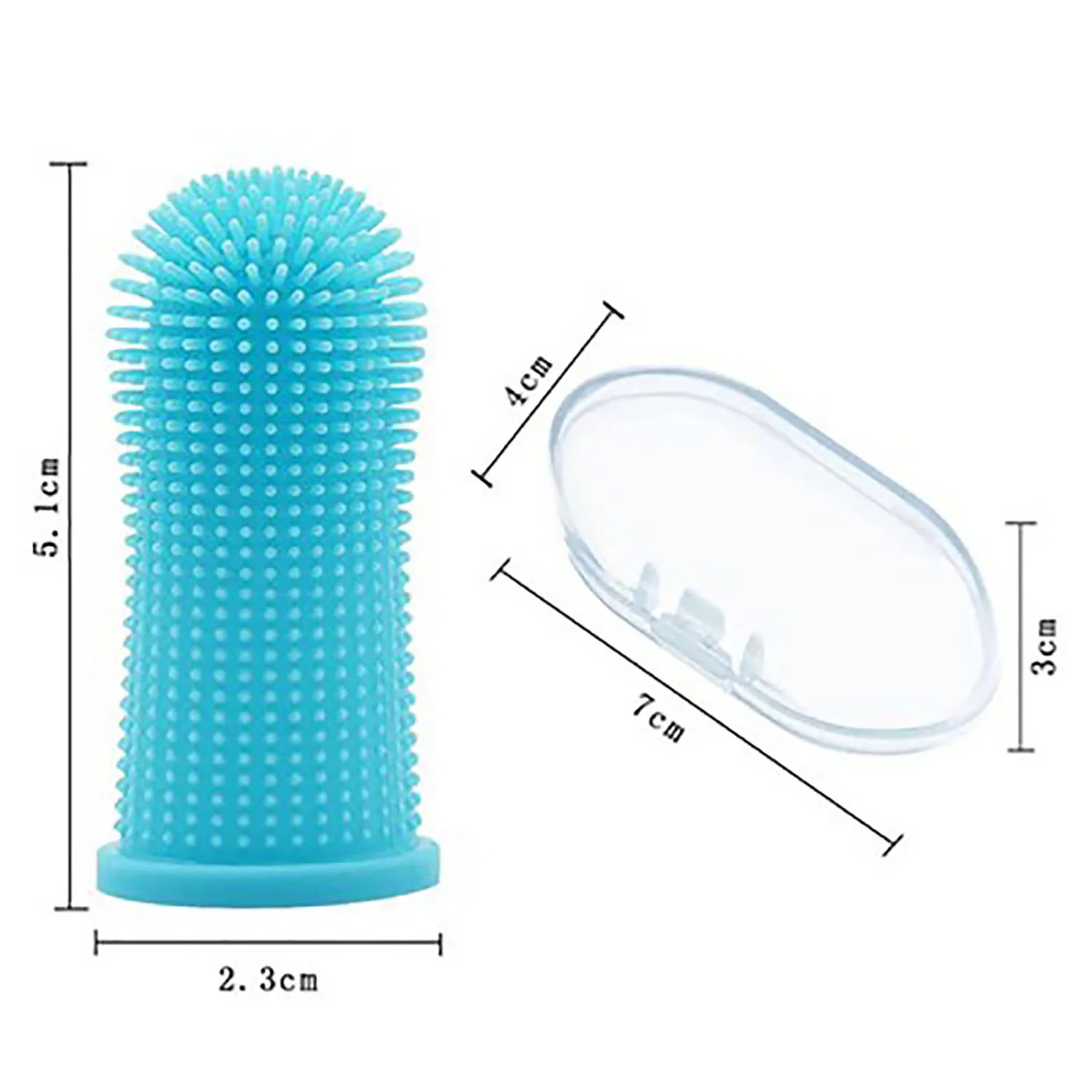 Silicone Pet Toothbrush 2