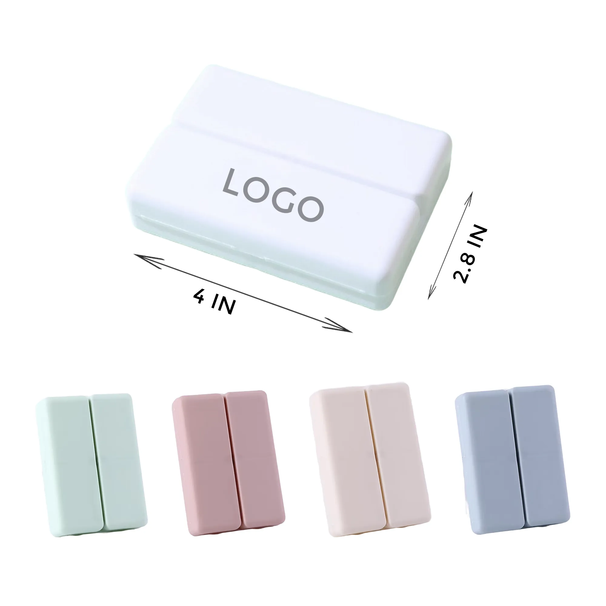 MOQ 10 PCS 7 Compartments Pill Organizer