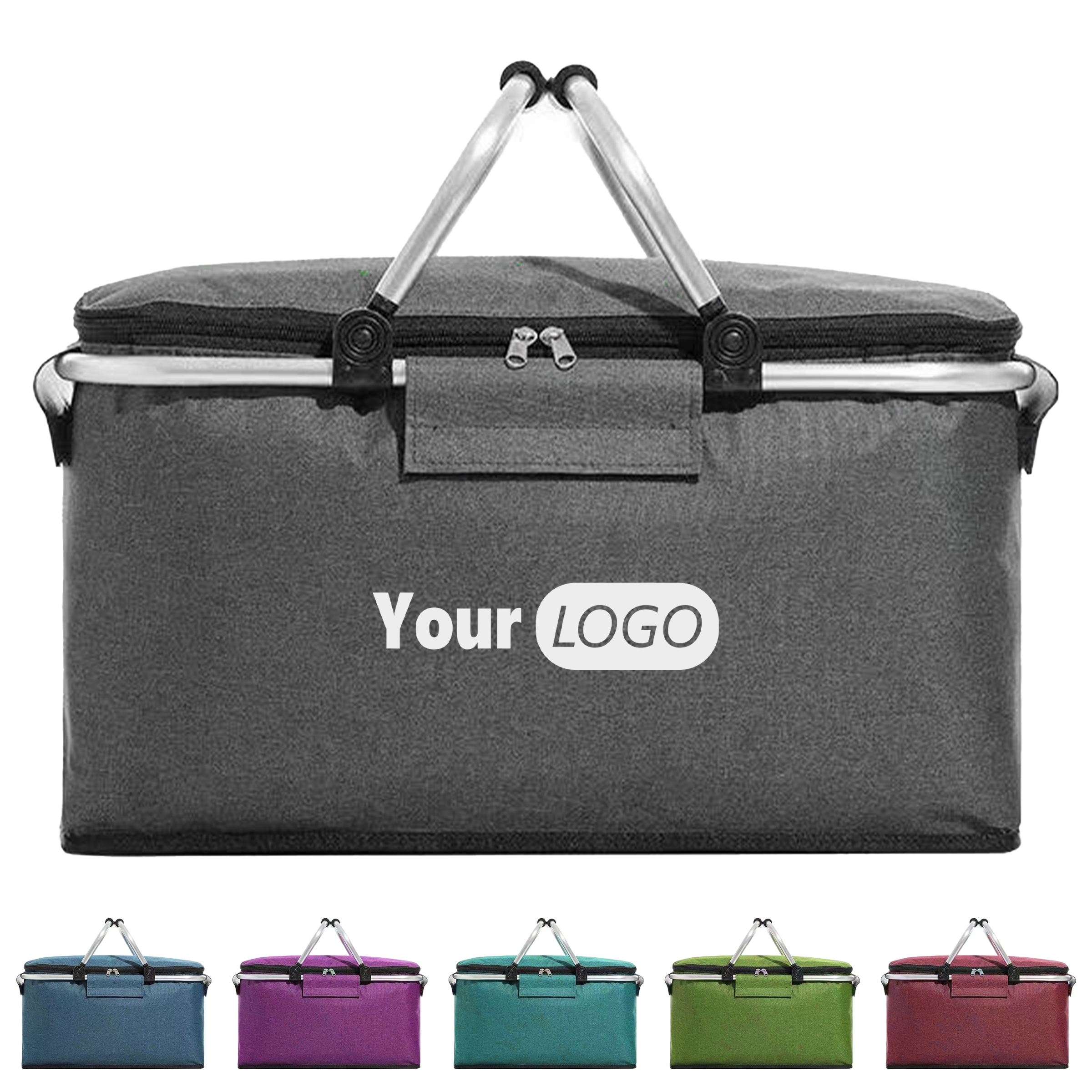 Polyester Collapsible Insulated Basket 3