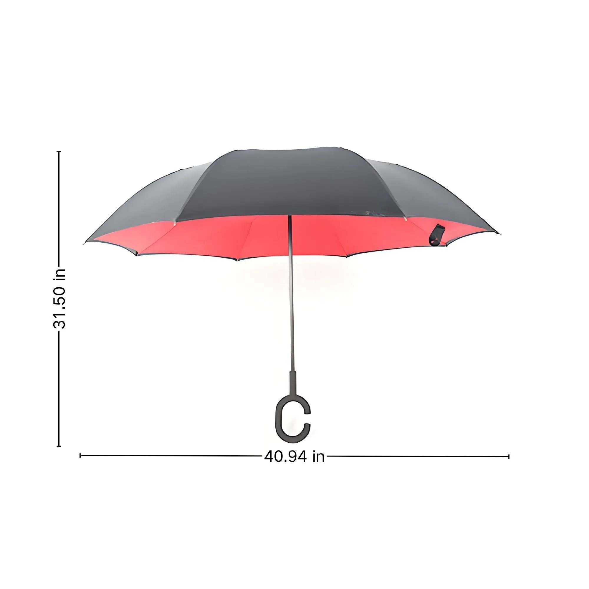 C-Type Handle Reverse Opening Car Umbrella 3