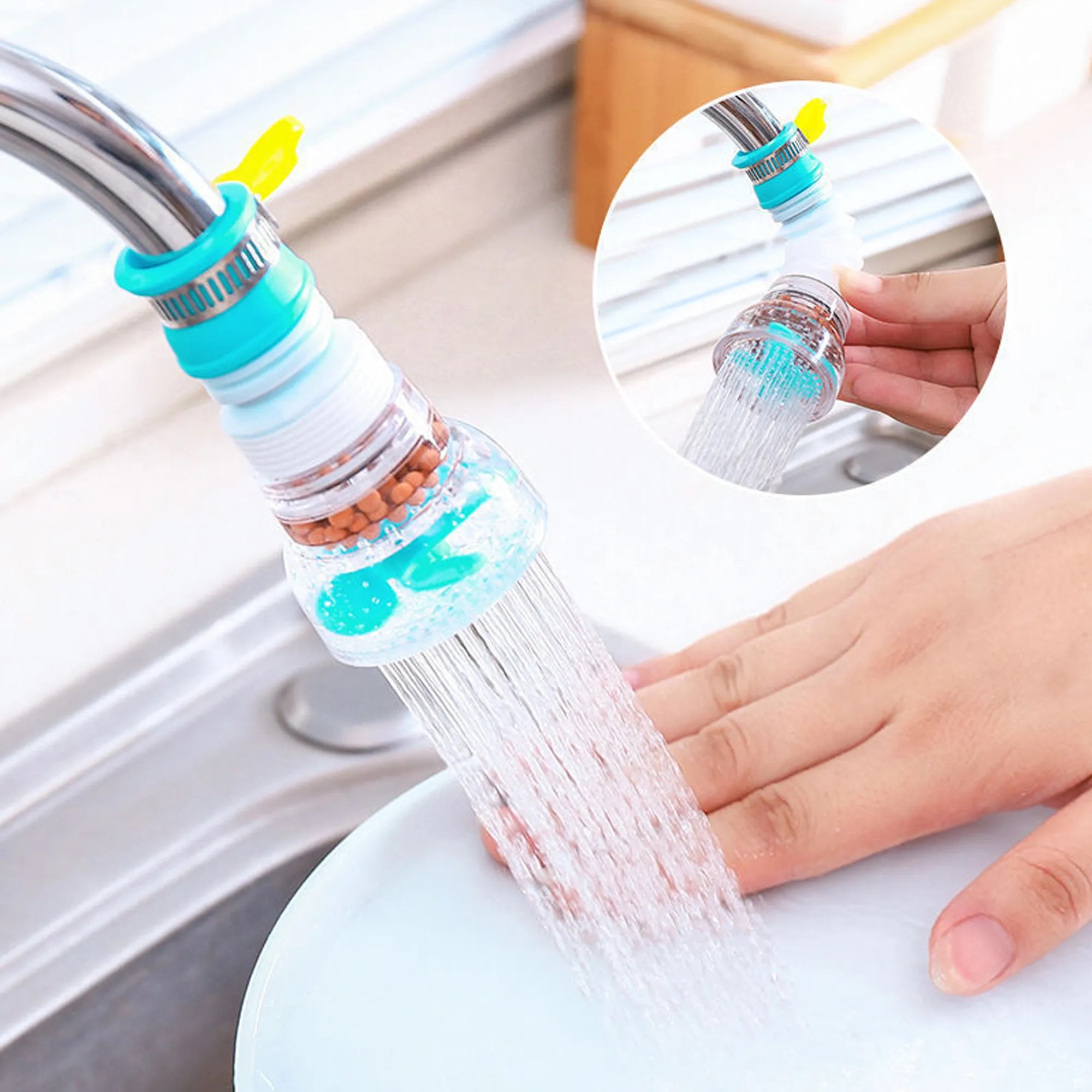 Faucet Splash-Proof Aerator Filter 2