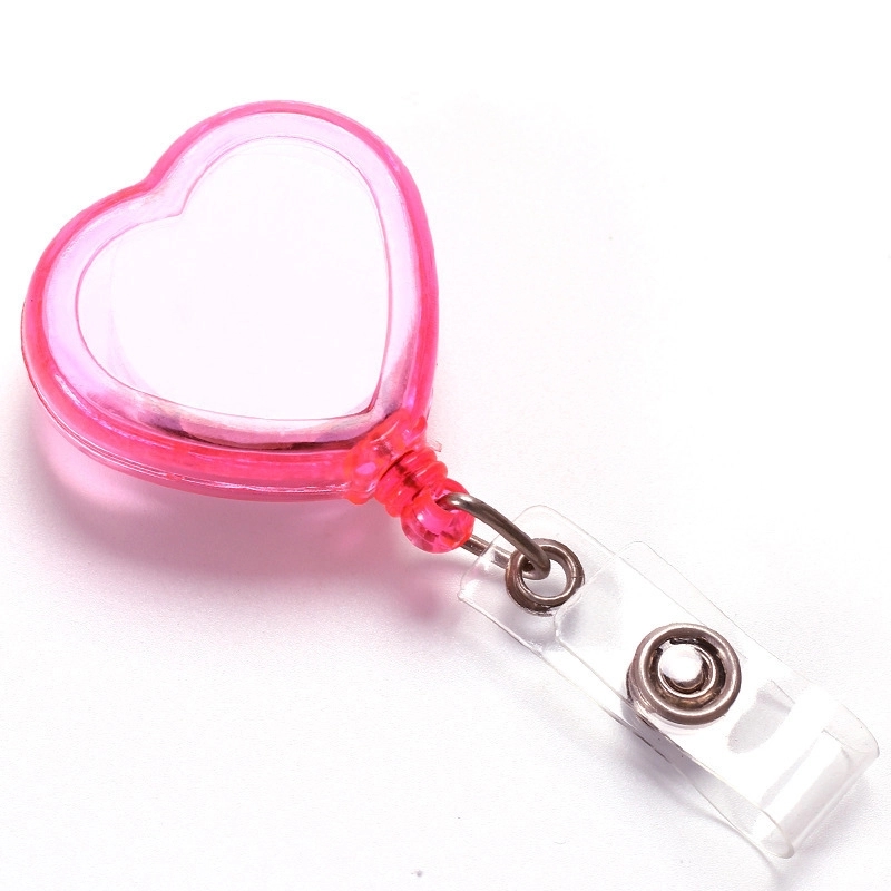 ABS Heart Shape Badge Reel 8