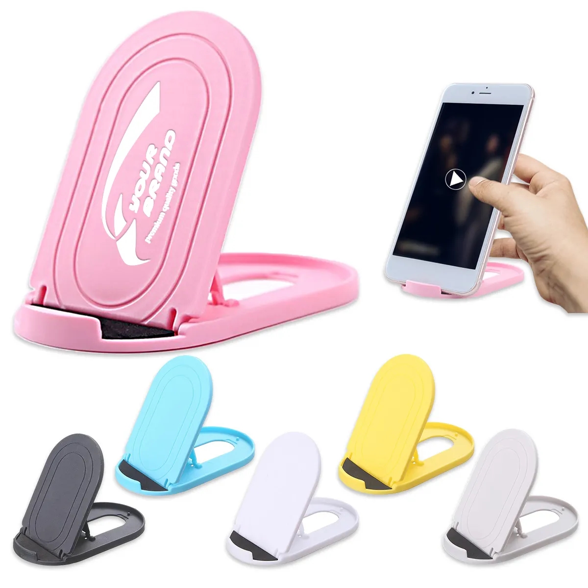 Mini Foldable Multi-Angle Adjustable Desktop Phone Holder 2