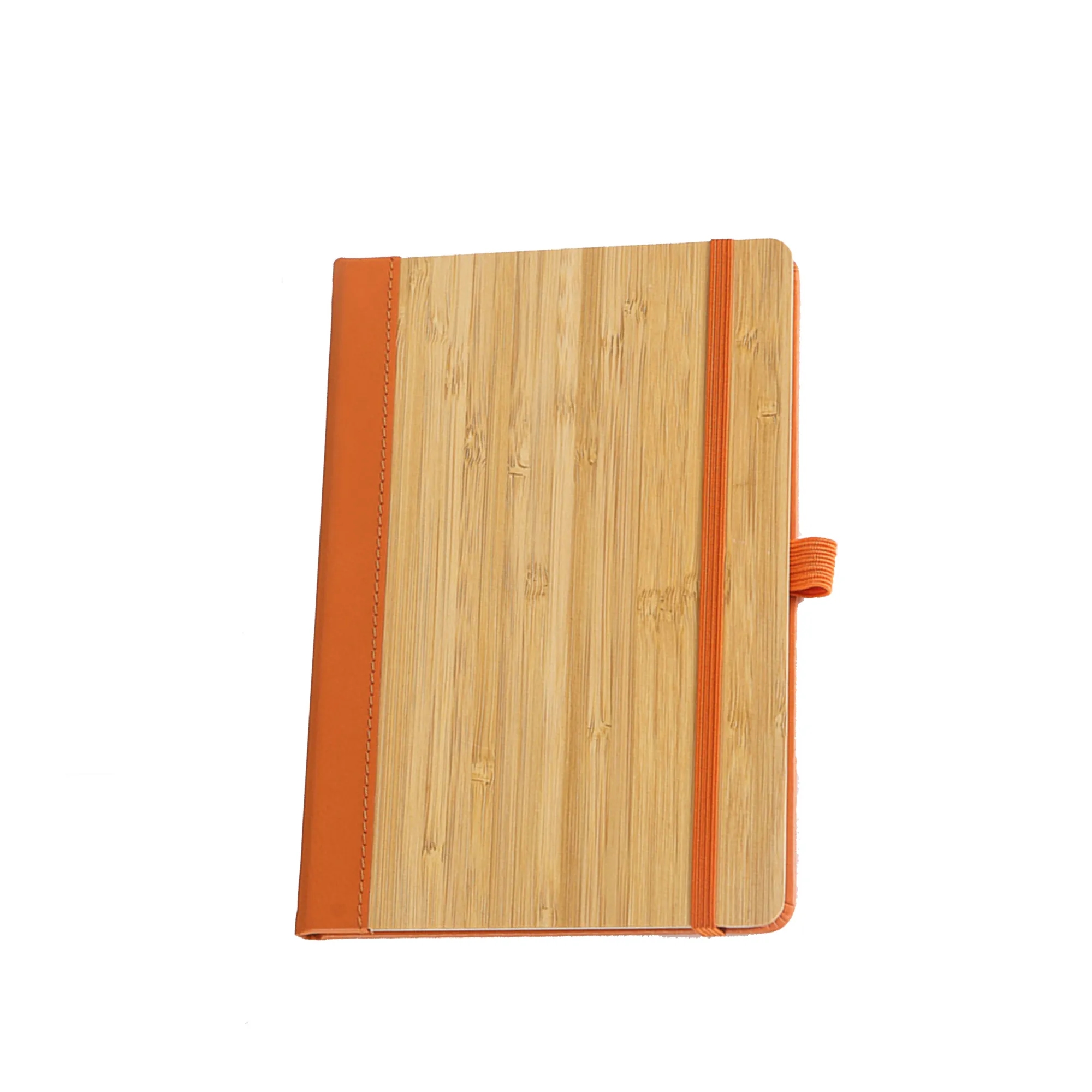 100Sheets A5 Lined Journal Notebook With Bamboo Cover 4