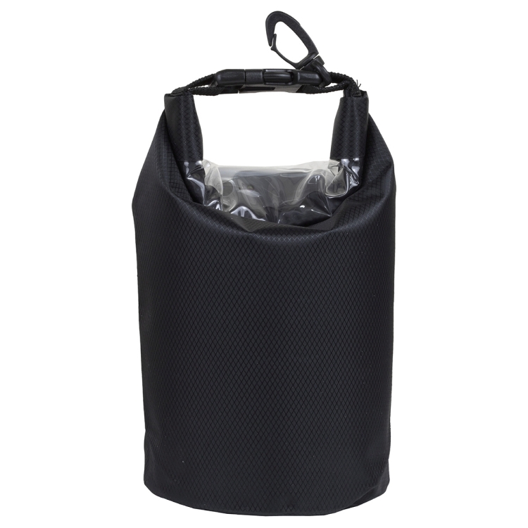 7" W x 11" H "The Navagio" 2.5 Liter Water Resistant Dry Bag With Clear Pocket Window 10