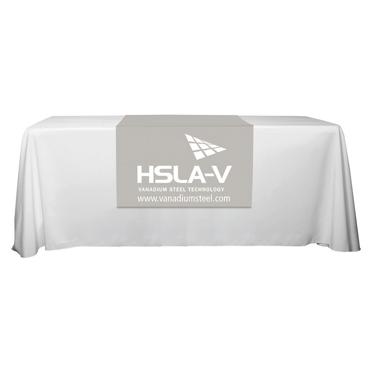 "Roger Six" 60" L Table Runners (One Color Print) / Accommodates 3 ft Table and Larger 28