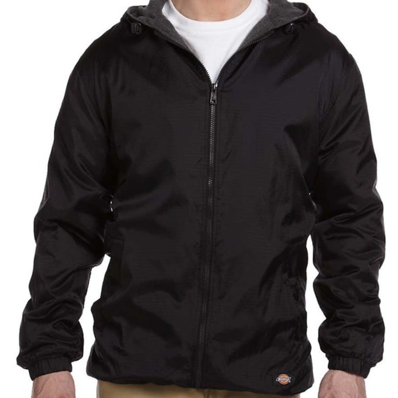 Dickies Fleece-Lined Hooded Nylon Jacket 4