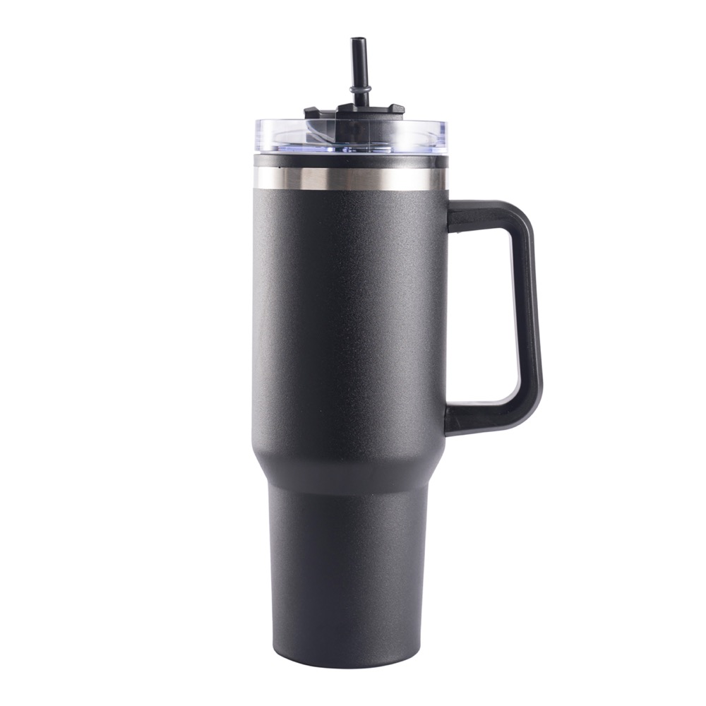 40oz. S/S Double Wall Tumbler with Plastic Liner 1